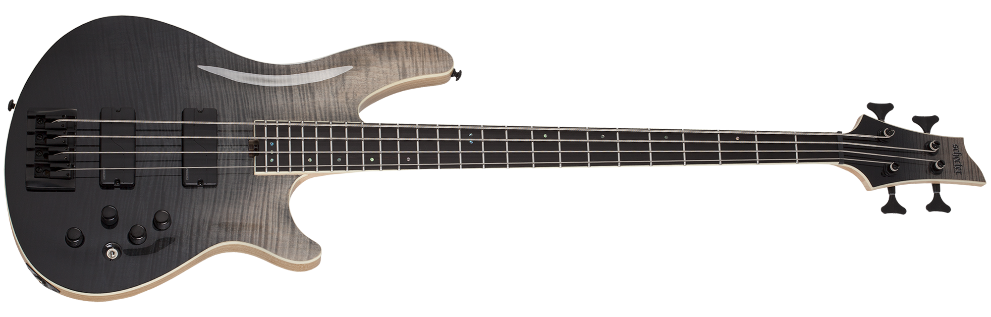 SCHECTER SLS Elite-4 Black Fade Burst 4 STRING BASS - 1391