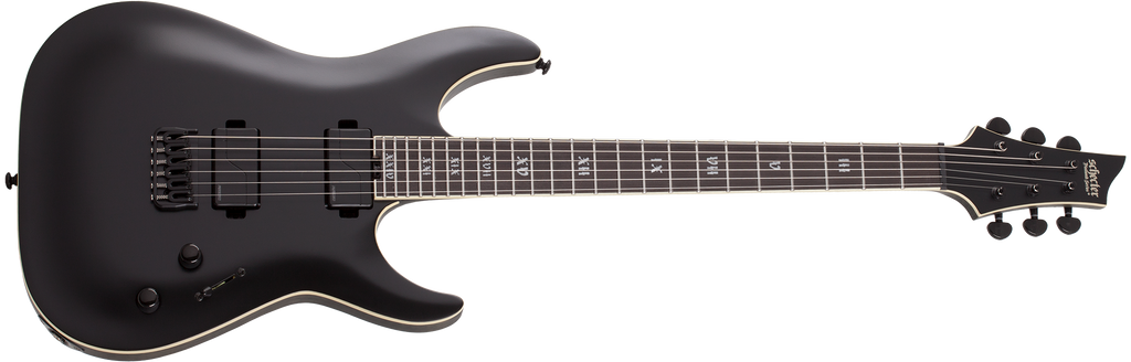 SCHECTER C-1 SLS Evil Twin Satin Black - 1347 - The Guitar World