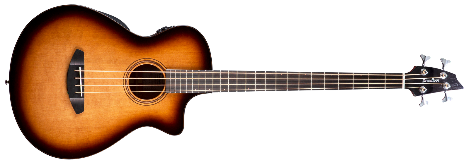 BREEDLOVE Red Cedar - African Mahogany  SOLO PRO SERIES CONCERTO EDGEBURST BASS CE Acoustic Bass SLCO44BCERCAM