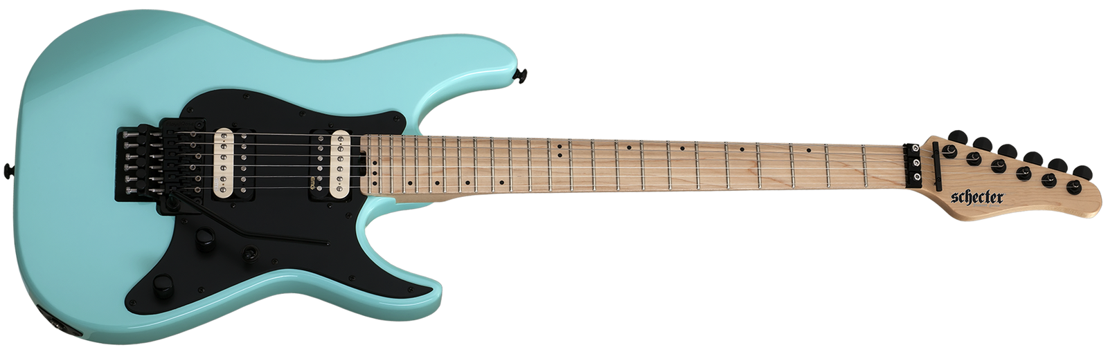 Schecter Sun Valley Super Shredder FR in Sea Foam Green SFG SKU 1280 - The Guitar World