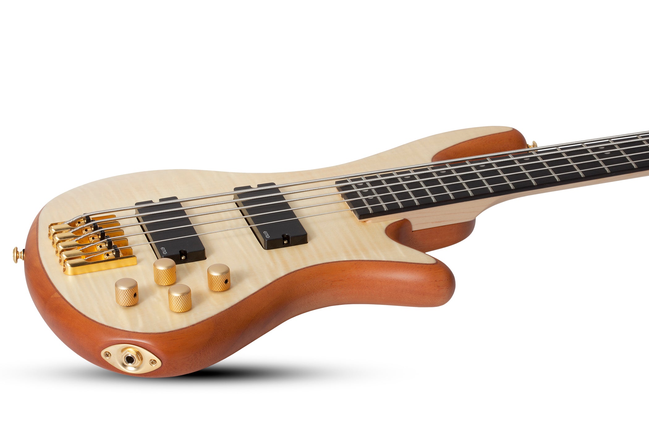Schecter Stiletto Custom-5 Electric Bass Natural Satin 2541-SHC