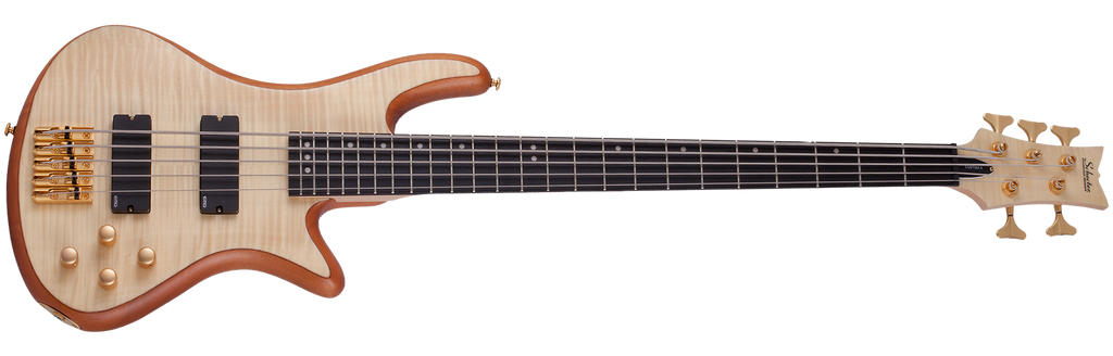 Schecter Stiletto Custom-5 Electric Bass Natural Satin 2541