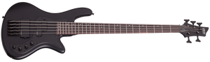 Schecter Stiletto Stealth-5 in Satin Black SBK SKU 2523 - The Guitar World