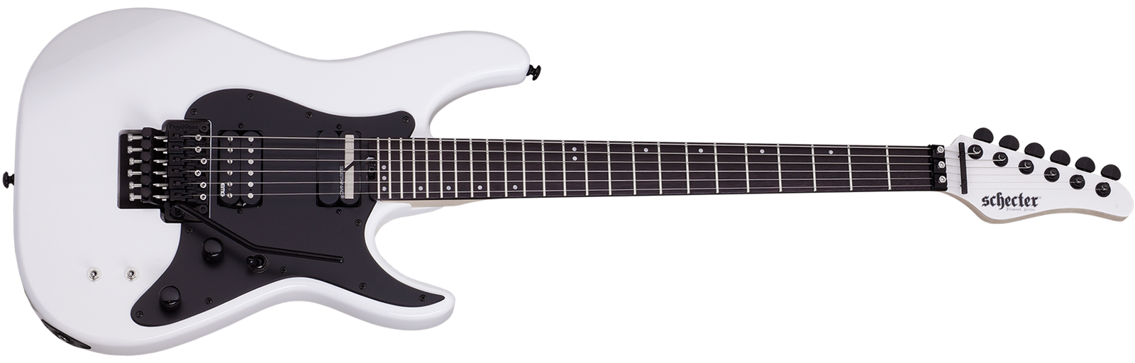 Schecter Sun Valley Super Shredder FR S in Gloss White SKU 1284 - The Guitar World