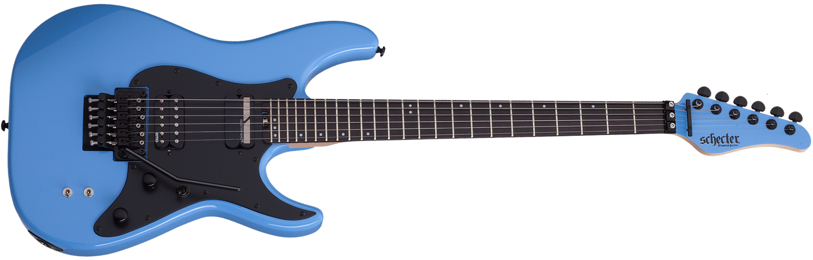 Schecter Sun Valley Super Shredder FR S in Riviera Blue RBLU SKU 1288 - The Guitar World