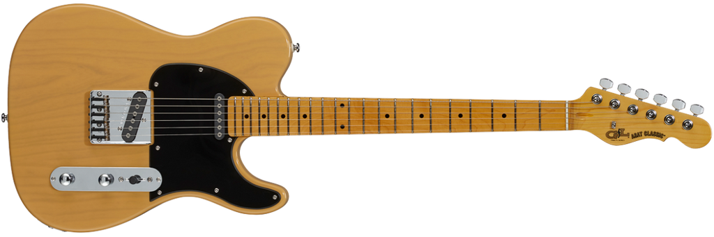 G&L Tribute Series ASAT Classic Electric Guitar in Butterscotch Blonde