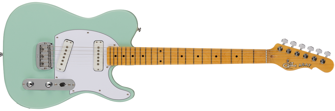 G L Tribute ASAT SPECIAL Electric Guitar in Surf Green