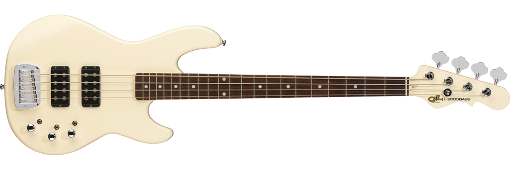 G&L Tribute L-2000 Electric Bass in Olympic White - The Guitar World