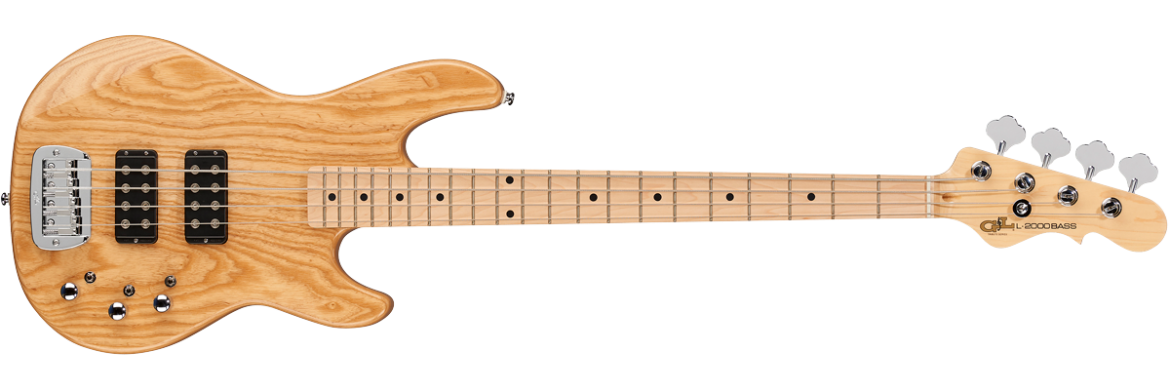 G&L Tribute L-2000 Electric Bass in Natural Gloss - The Guitar World
