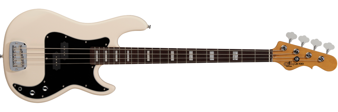 G&L Tribute LB-100 Electric Bass in Olympic White