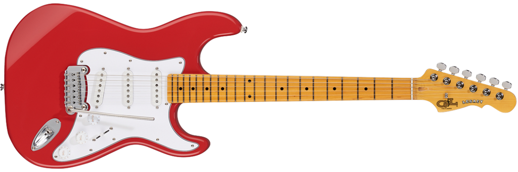 G L Tribute LEGACY Electric Guitar in Fullerton Red