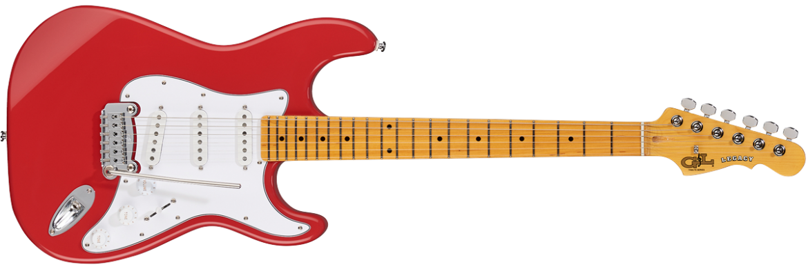 G&L USA Legacy Guitar, Modern Classic Neck, Maple Fretboard