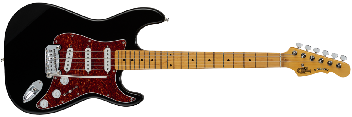 G&L Tribute LEGACY Electric Guitar in Gloss Black