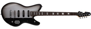 Schecter Robert Smith UltraCure VI Silver Burst Pearl SKU 363 - The Guitar World