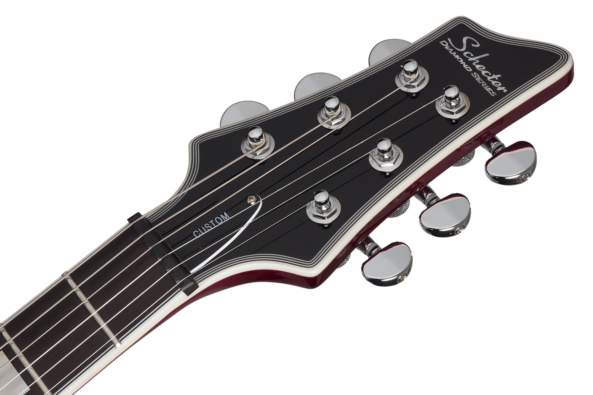 Schecter V-1 Custom Trans Purple SKU 654 - The Guitar World