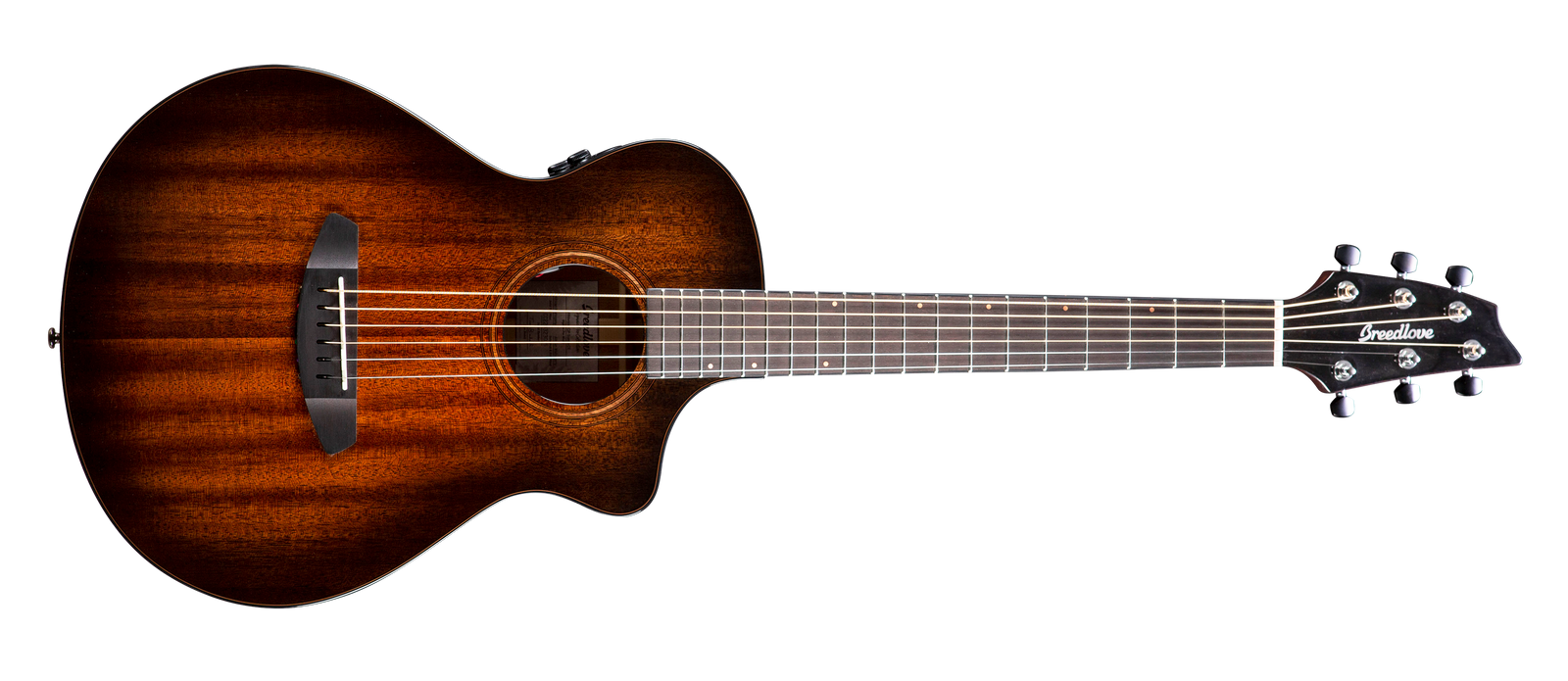 BREEDLOVE African Mahogany - African Mahogany WILDWOOD PRO SERIES COMPANION SUEDE CE WWCP38CEAMAM