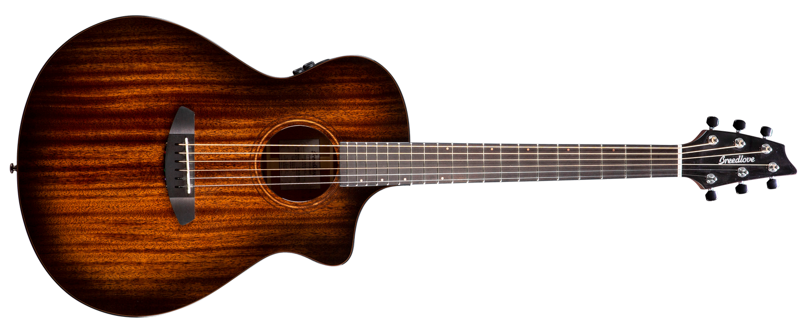 BREEDLOVE African Mahogany - African Mahogany WILDWOOD PRO SERIES CONCERT SUEDE CE WWCN38CEAMAM