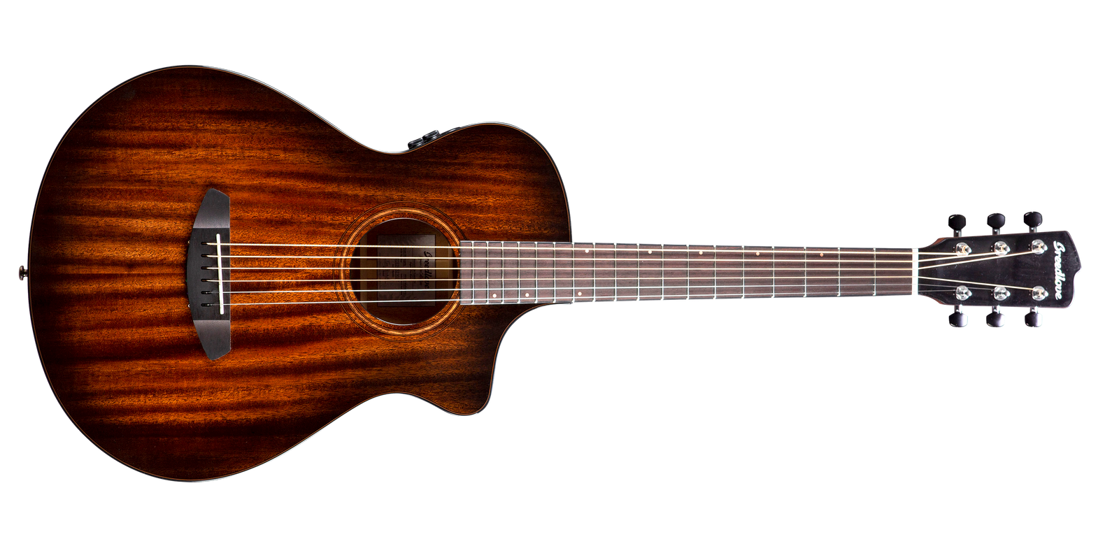 BREEDLOVE African Mahogany - African Mahogany  WILDWOOD PRO SERIES CONCERTINA SUEDE CE WWCA38CEAMAM