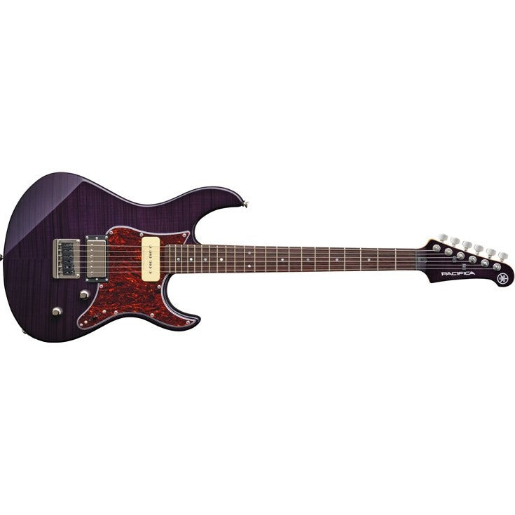Yamaha PAC611HFM TLP Pacifica 6-String RH Electric Guitar-Translucent Purple
