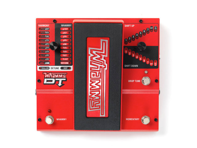Digitech Whammy DT Classic pitch shifting with drop and raised