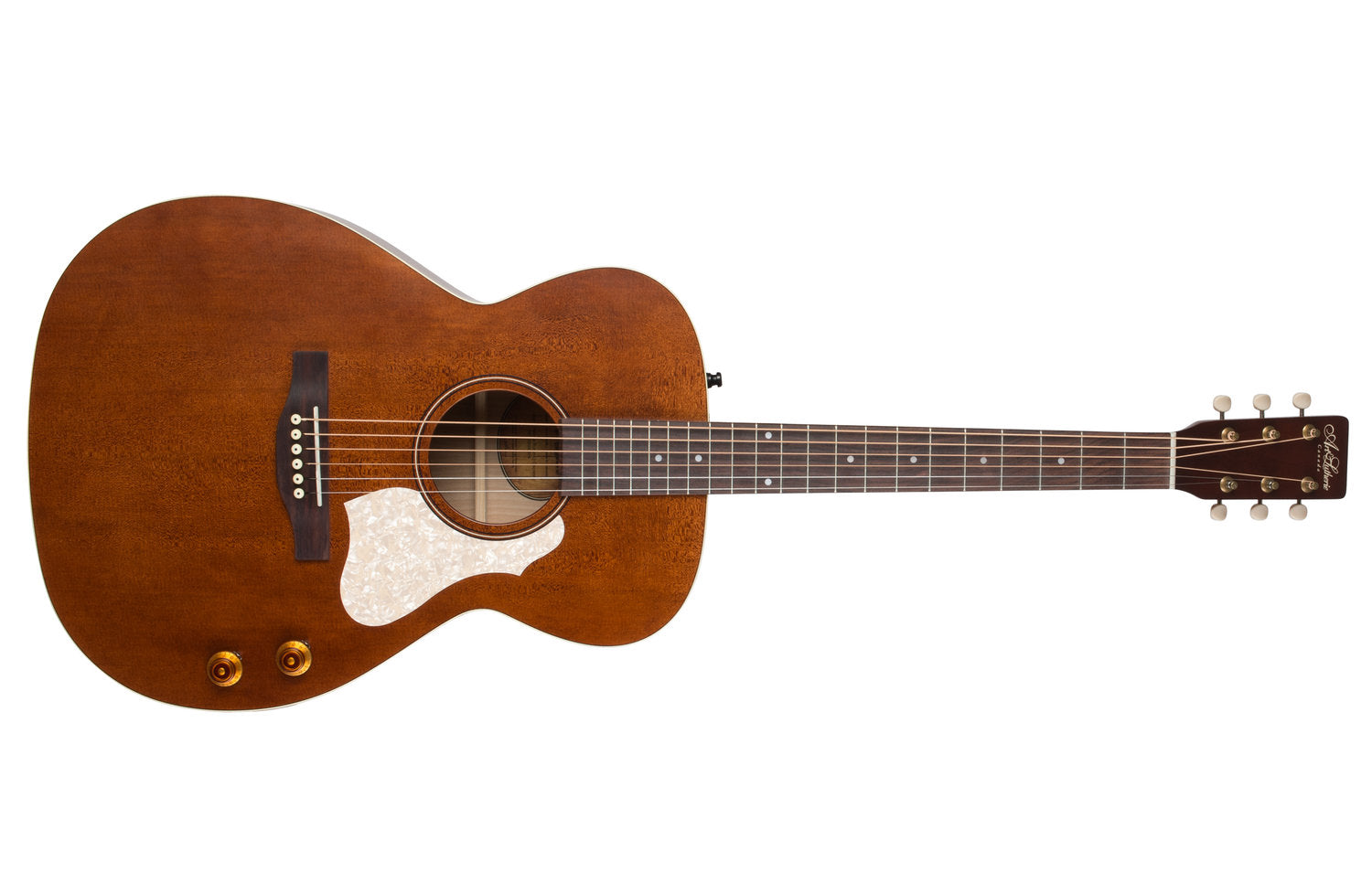 Art & Lutherie Legacy Q-Discrete RH Acoustic Electric Guitar in Havana Brown 047710