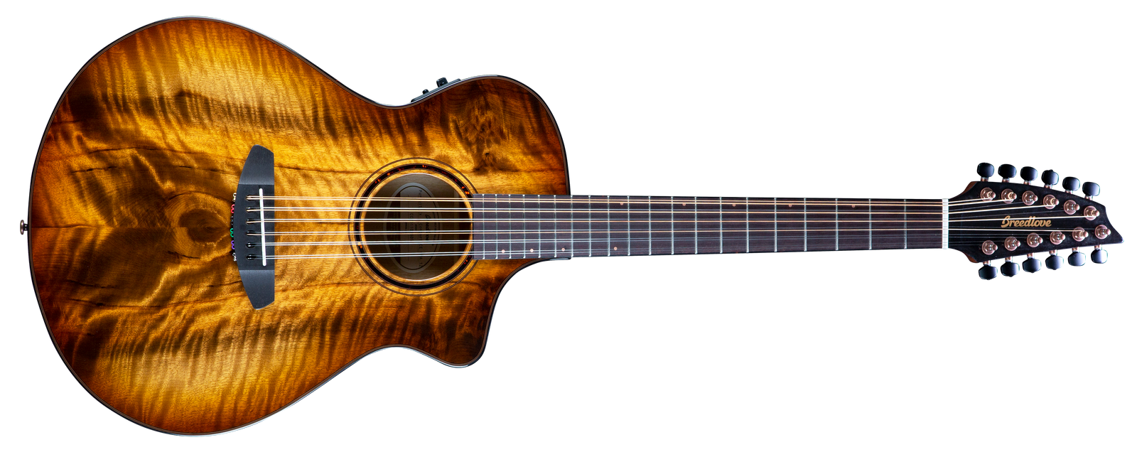 Breedlove Pursuit Exotic S Concert Amber 12 String CE Myrtlewood-Myrtlewood PSCN49XCEMYMY