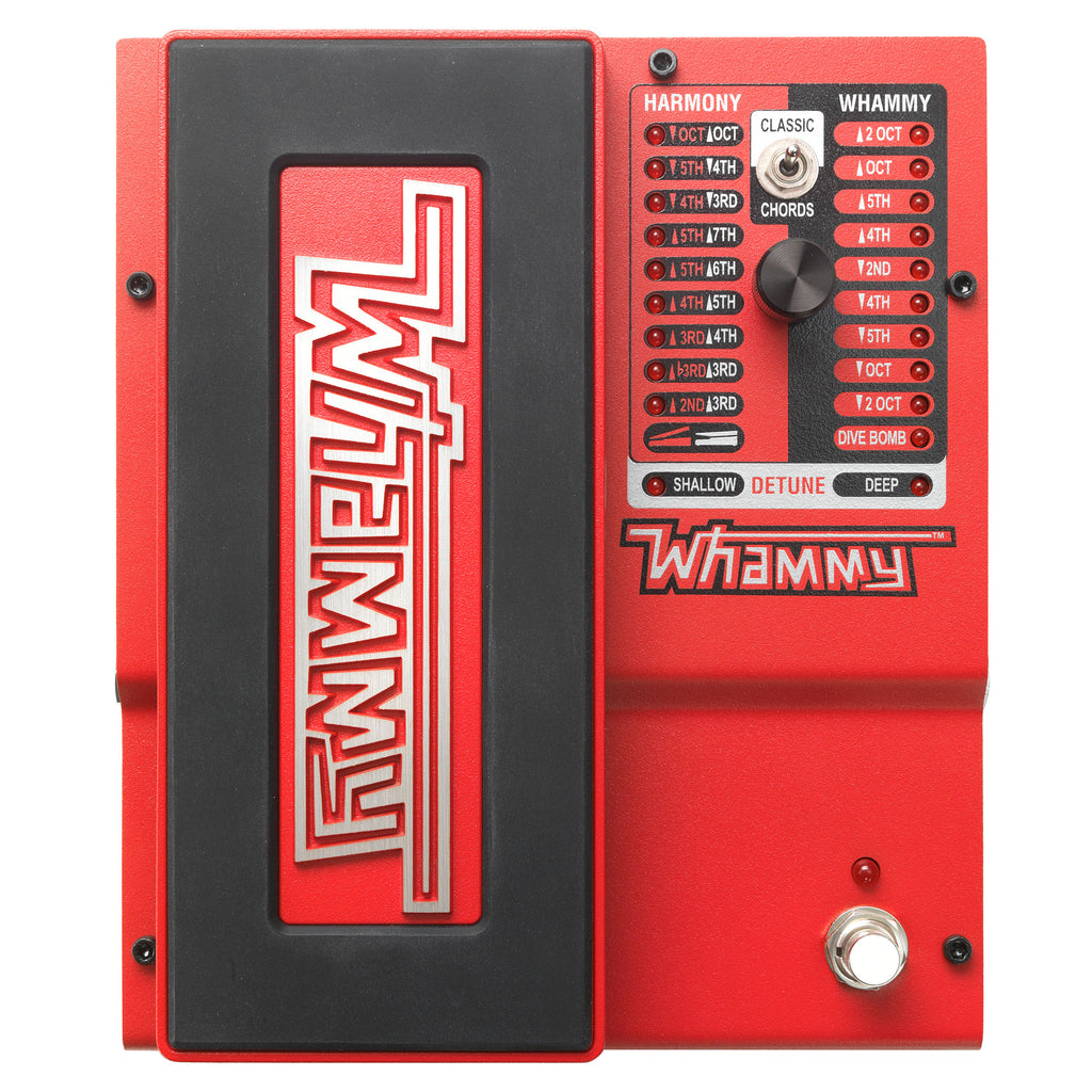 Digitech Whammy V 5th Gen 2-Mode Pitch-shift Effect with True