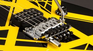 EVH Stripe Series Electric Guitar in Black and Yellow