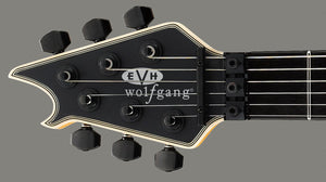 EVH Wolfgang USA Electric Guitar with Case in Stealth Black Left-Handed