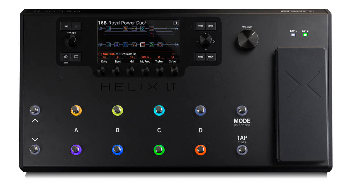 Line 6 Helix LT Amp & FX Pedal Board - The Guitar World