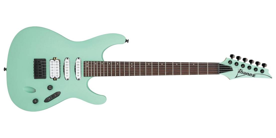 美品！ Ibanez Sea Foam Green Matte SSH 超軽量 Amazon.com: Ibanez RG470DX Electric Guitar - Sea Foam Green