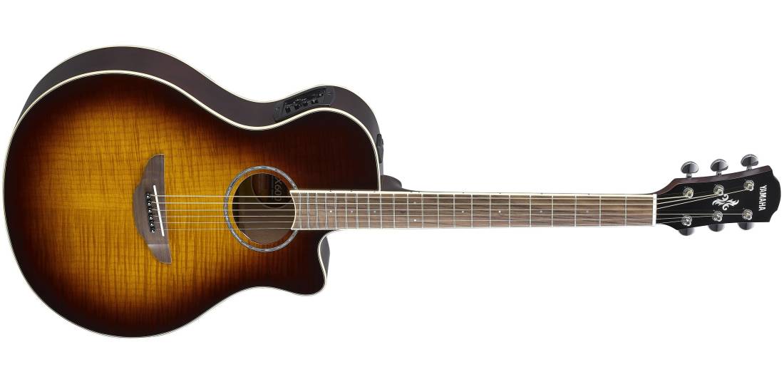 Yamaha APX600FM Acoustic Electric w/Cutaway - Flame Maple Tobacco Brown Sunburst APX600FM TBS