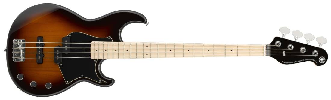 Yamaha BB434M 4-String Bass Guitar w/Maple FIngerboard - Tobacco Brown Sunburst BB434M TBS