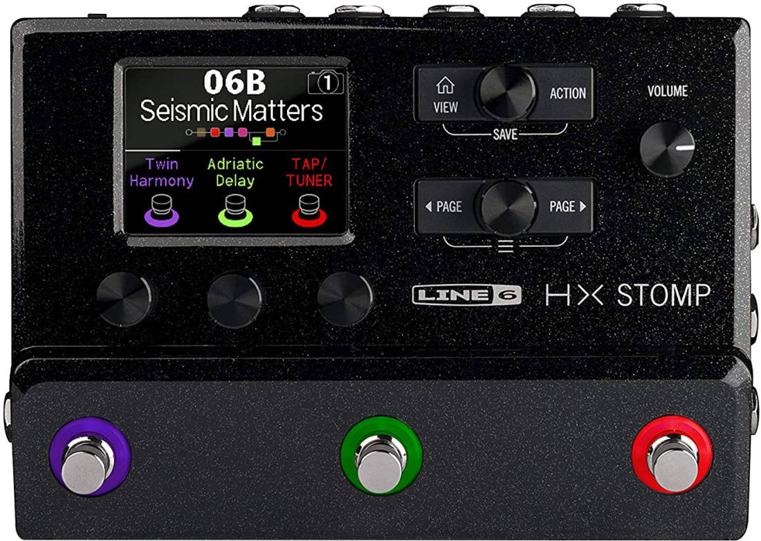 Line 6 HX Stomp Multi-Effects Processor - Black