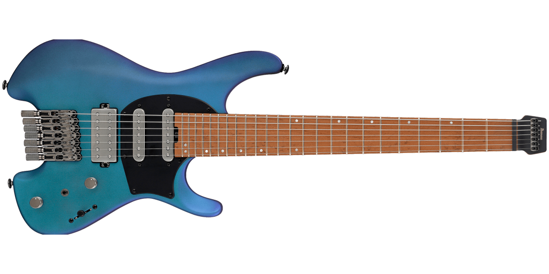 Ibanez Q547BMM Standard 7-String Electric Guitar - Blue Chameleon Metallic Matte
