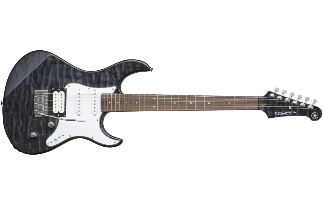 Yamaha Pacifica 212VQM Electric Guitar - Translucent Black PAC212VQM TBL