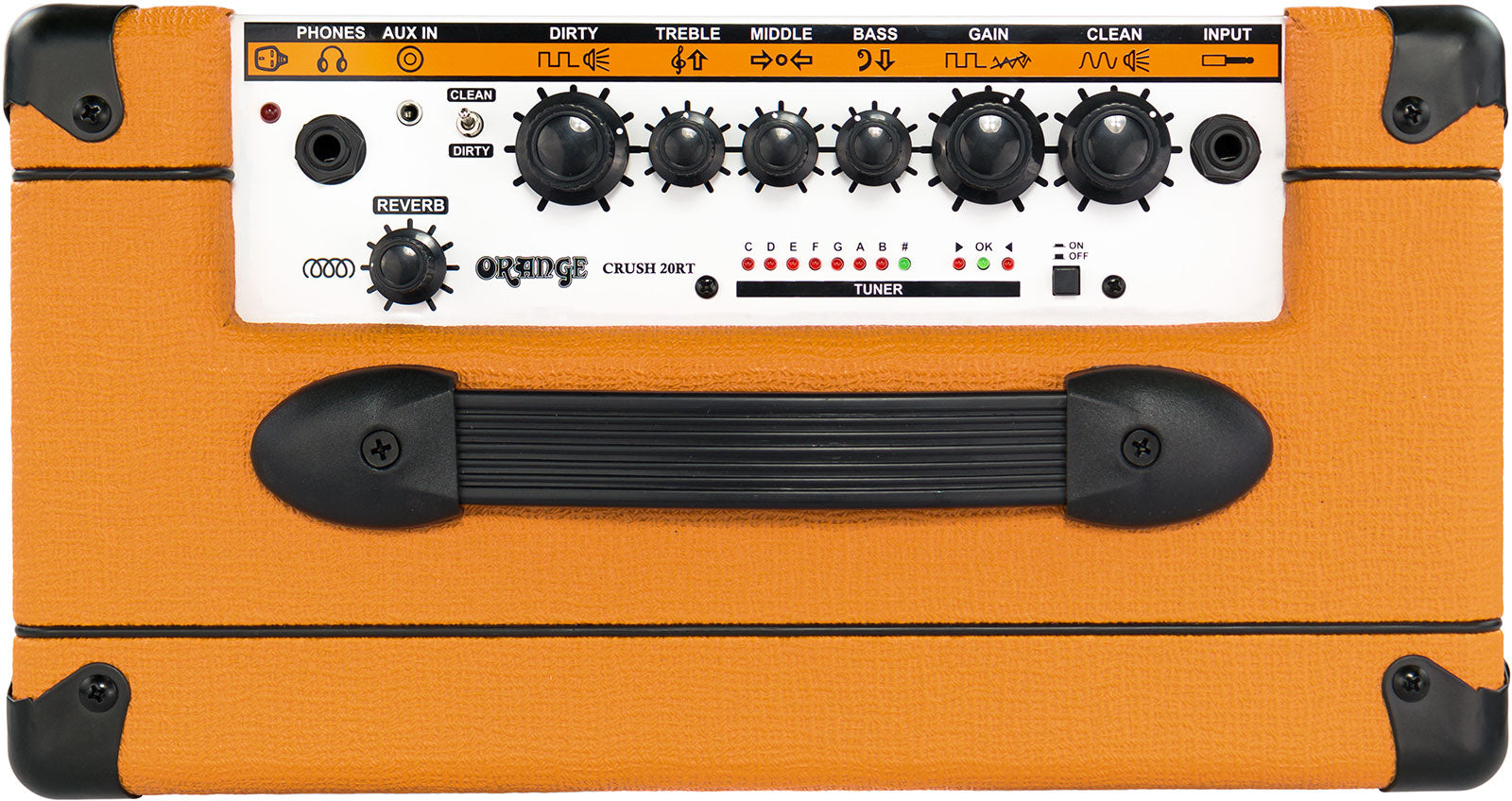 Orange CRUSH20RT 20 Watt Guitar Amplifier - The Guitar World