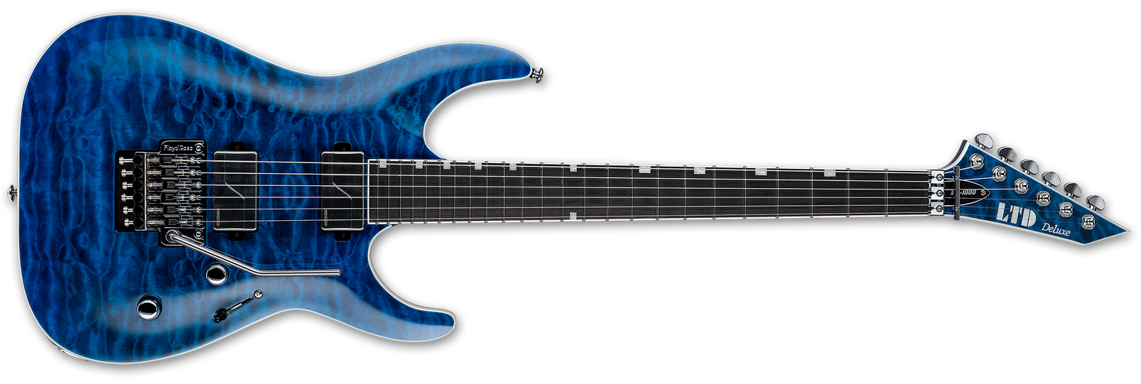 ESP MH-1000 Electric Guitar in Black Ocean
