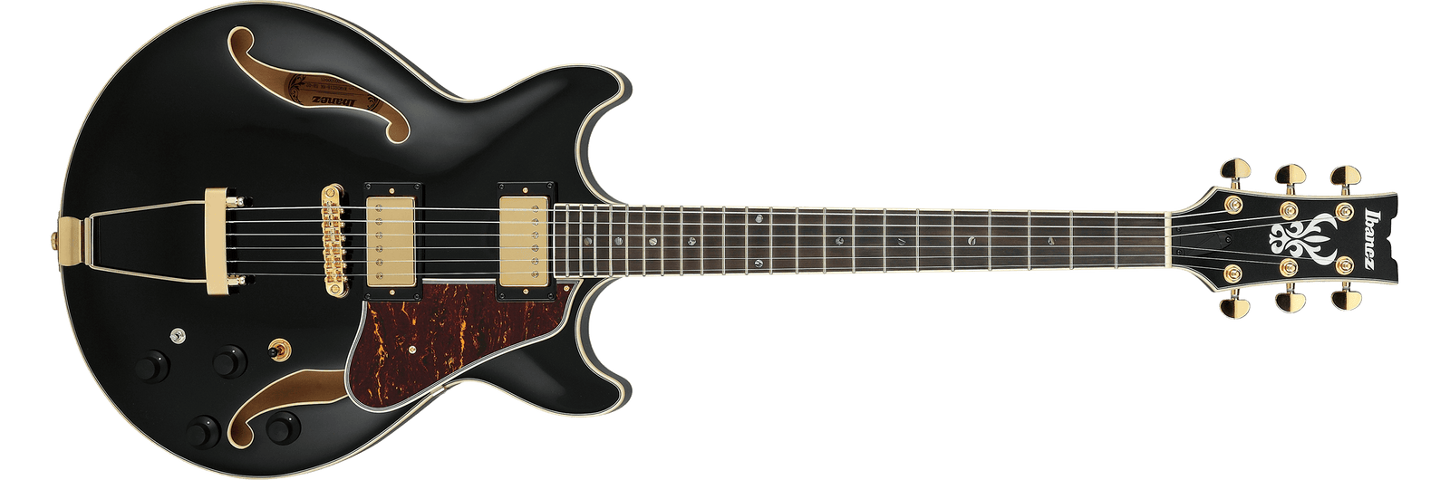 Ibanez AM Artcore Expressionist 6str Electric Guitar in Black AMH90BK