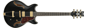 Ibanez AM Artcore Expressionist 6str Electric Guitar in Black AMH90BK