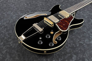 Ibanez AM Artcore Expressionist Electric Guitar in Black AMH90BK