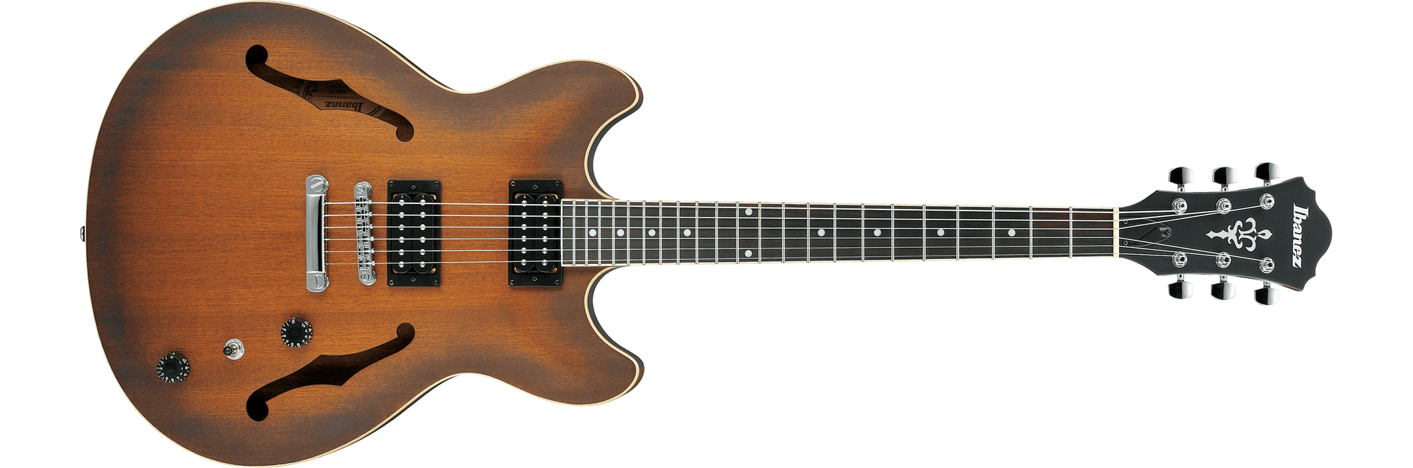 Ibanez AS53-TF Artcore 6 String RH Semi-Hollowbody Electric Guitari in Tobacco Flat - The Guitar World
