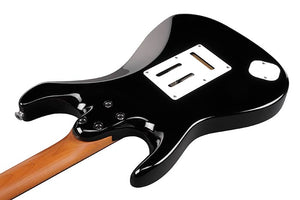 Ibanez AZ Prestige Electric Guitar with Case in Black AZ2204NBK