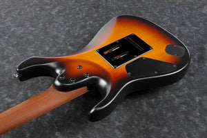 Ibanez AZ Prestige 7 String Electric Guitar with Case in Tri Fade Burst Flat AZ24027TFF