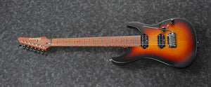 Ibanez AZ Prestige 7 String Electric Guitar with Case in Tri Fade Burst Flat AZ24027TFF