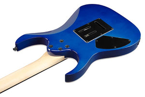 Ibanez GIO RG 6 String Electric Guitar in Blue Gradation GRG120QASPBGD