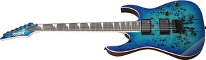 Ibanez GIO RG Electric Guitar in Aqua Burst GRGR221PAAQB