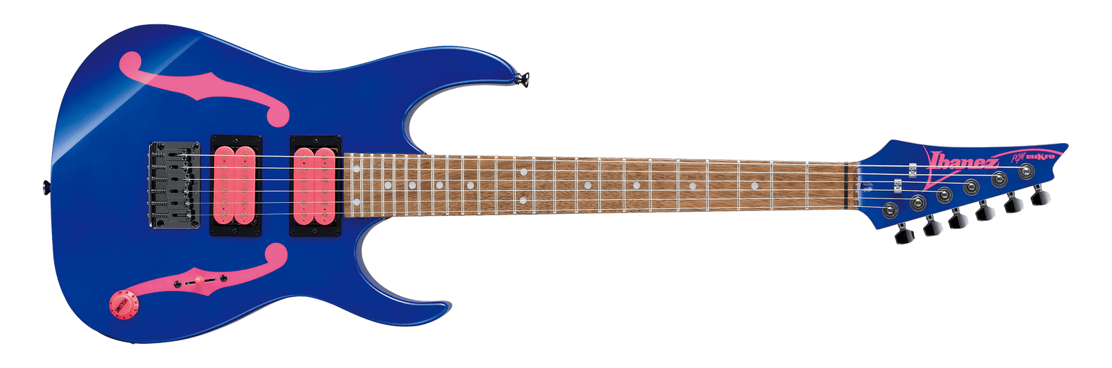 Ibanez Paul Gilbert Signature Electric Guitar 22.2 inch scale in Jewel Blue PGMM11JB