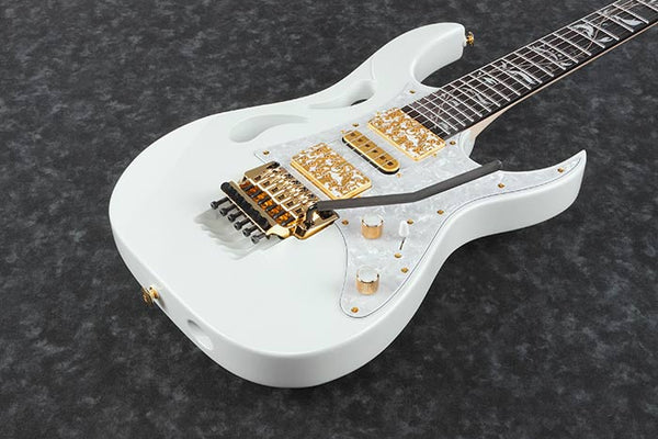 Ibanez PIA (Steve Vai )エレキギター ホワイト ケース付き Ibanez PIA3761SLW Steve Via Signature Electric Guitar in Stallion