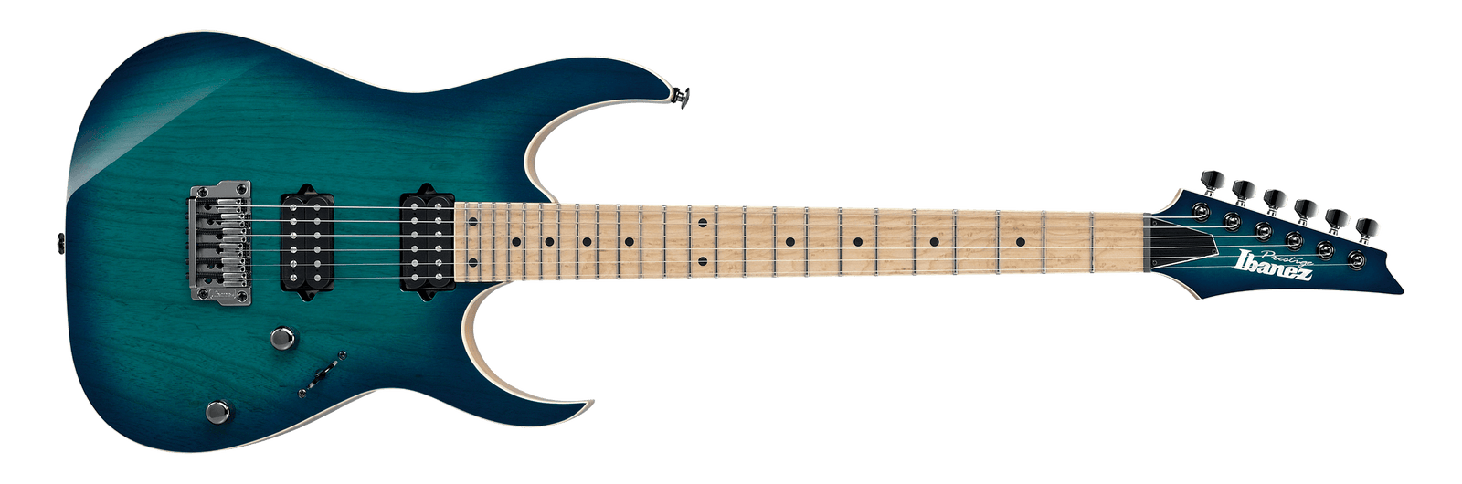 Ibanez RG652AHMFX RG Prestige Electric Guitar with Case - Nebula Green Burst